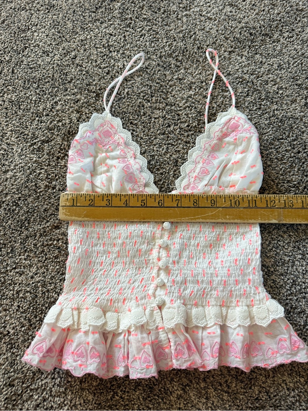 New Free People Love Letter Tank - Picture 6 of 8